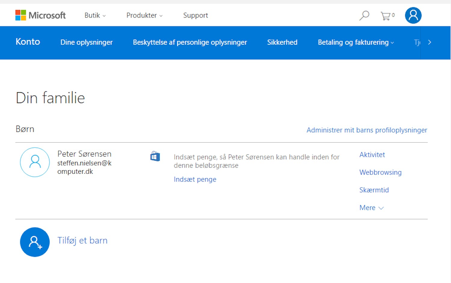 Foreldrekontroll i Windows 10